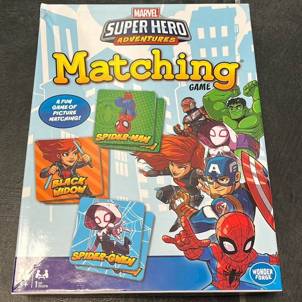Marvel Super Hero Adventures matching Game